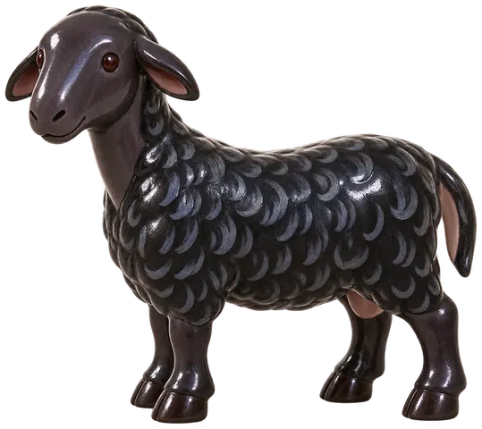 Noire de Thibar, figurine en faïence de FermeVallée
