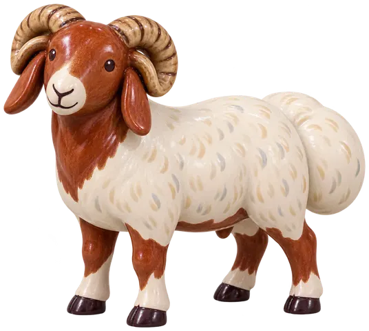 Ossimi, figurine en faïence de FermeVallée