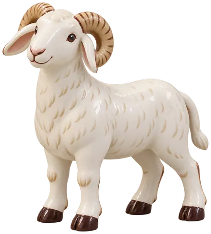 Ouled Djellal, figurine en faïence de FermeVallée