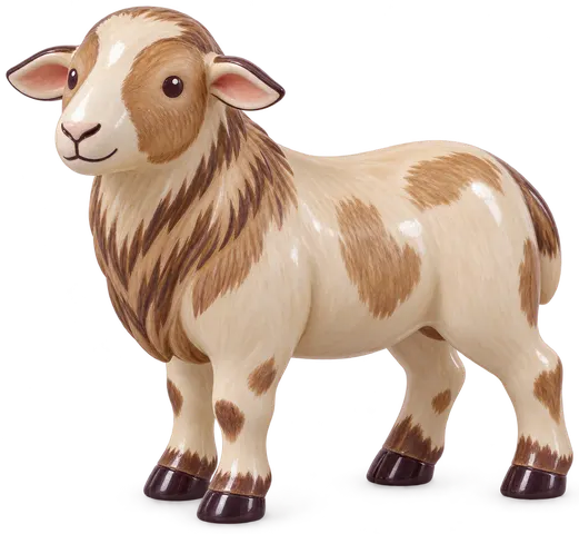 Pelibüey, figurine en faïence de FermeVallée