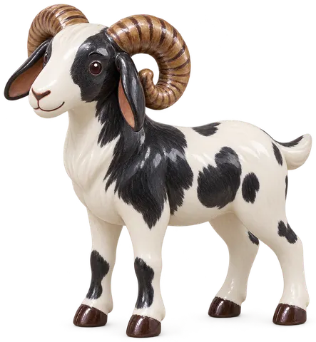 Peul-peul, figurine en faïence de FermeVallée