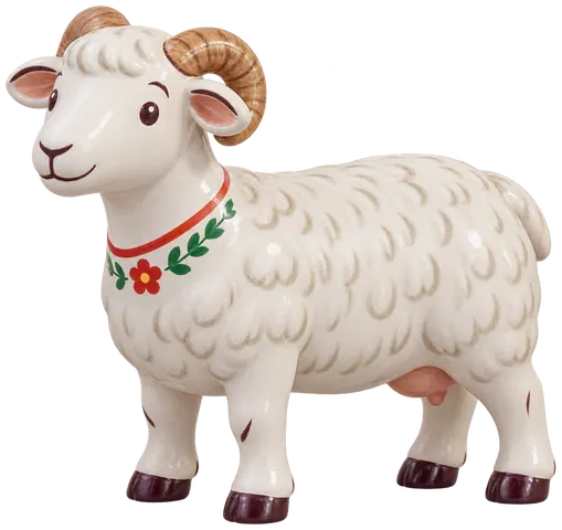 Tarasconnaise, figurine en faïence de FermeVallée