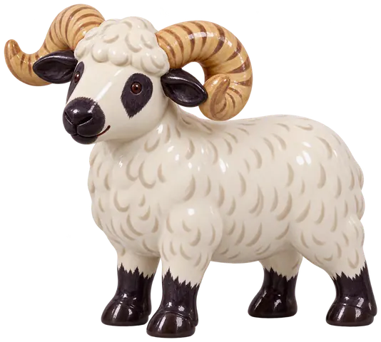 Thônes et Marthod, figurine en faïence de FermeVallée