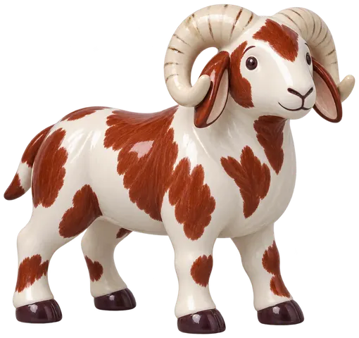 Touabire, figurine en faïence de FermeVallée