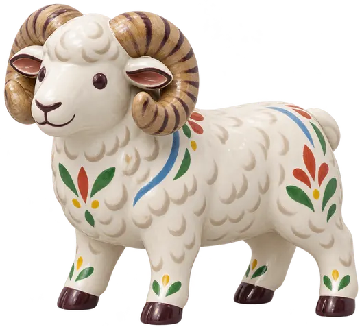 Zerasca, figurine en faïence de FermeVallée