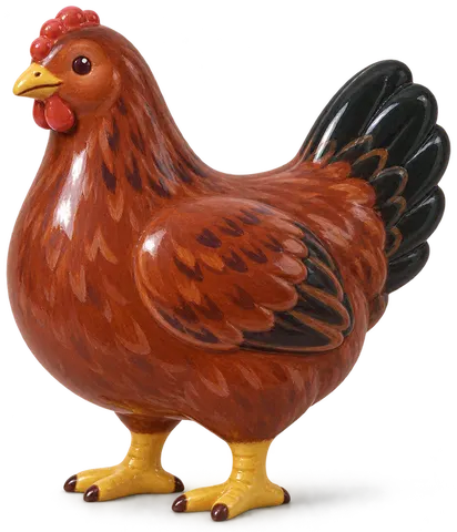 Buckeye, figurine en faïence de FermeVallée