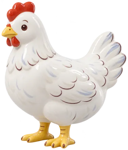 Chantecler, figurine en faïence de FermeVallée