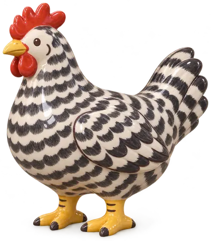 Coucou des Flandres, figurine en faïence de FermeVallée