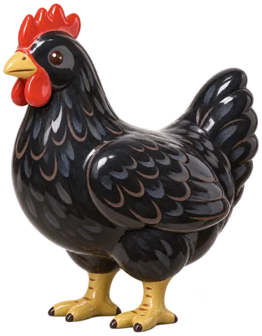 Géante de Jersey, figurine en faïence de FermeVallée
