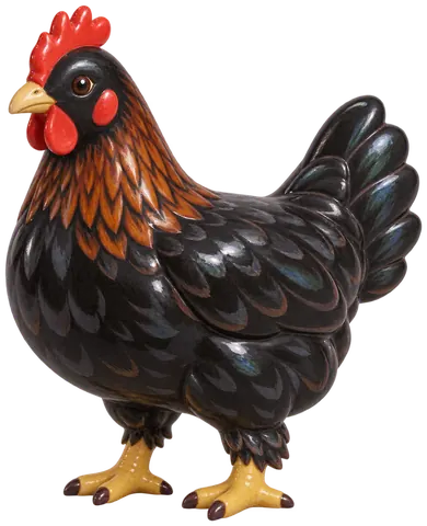 Marans, figurine en faïence de FermeVallée