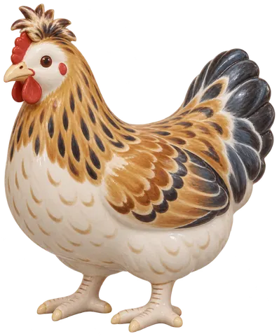 Sulmtaler, figurine en faïence de FermeVallée