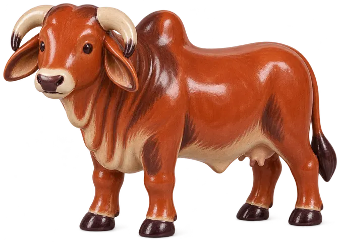 Afrikaner, figurine en faïence de FermeVallée