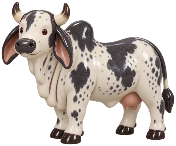 American, figurine en faïence de FermeVallée