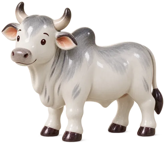 Bachaur, figurine en faïence de FermeVallée