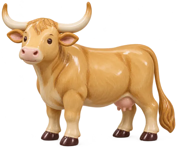 Béarnaise, figurine en faïence de FermeVallée