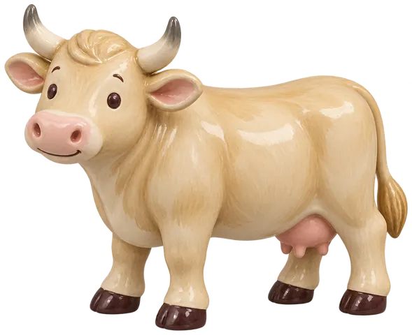 Blonde de Carinthie, figurine en faïence de FermeVallée