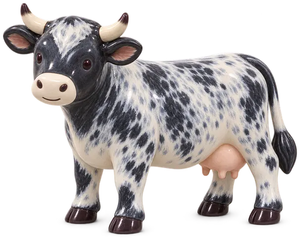 Blue Albion, figurine en faïence de FermeVallée