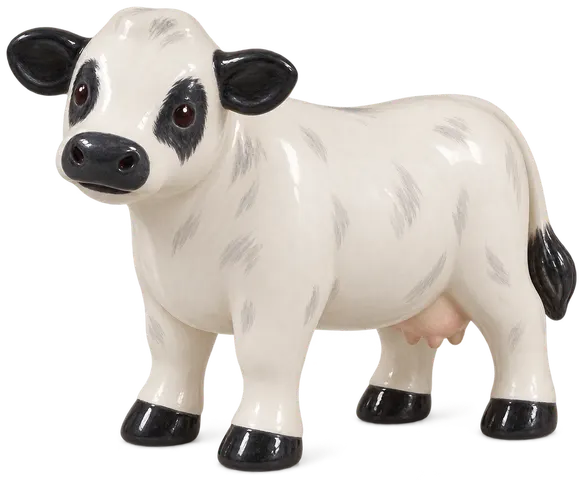 British White, figurine en faïence de FermeVallée