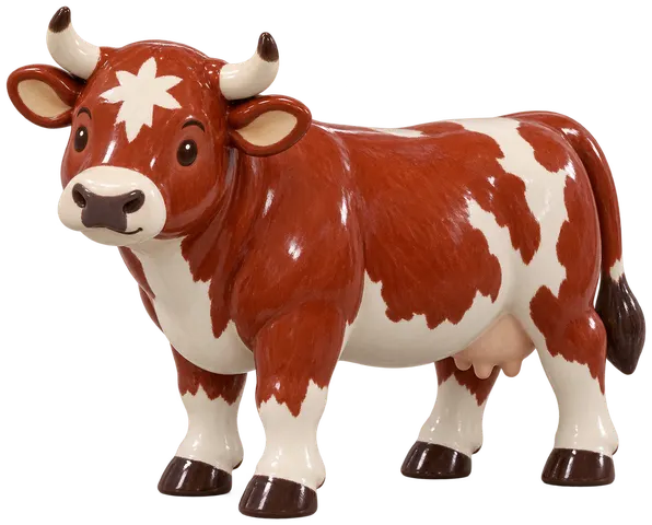 Évolène, figurine en faïence de FermeVallée