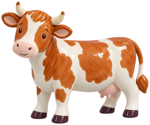 Guernesey, figurine en faïence de FermeVallée