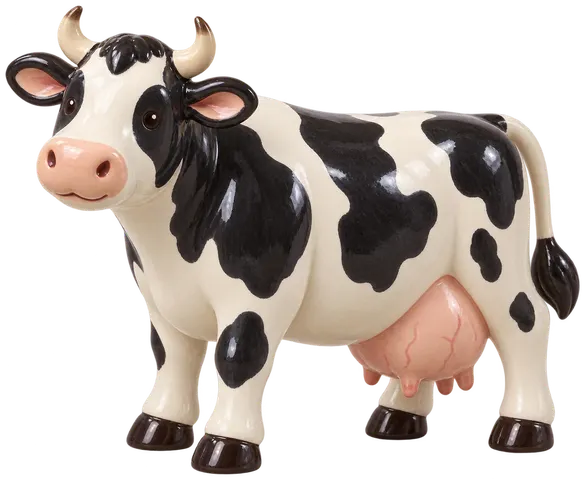 Holstein, figurine en faïence de FermeVallée