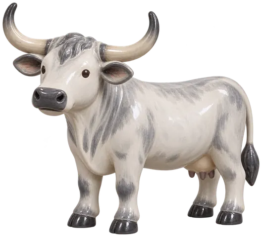 Maremmana, figurine en faïence de FermeVallée