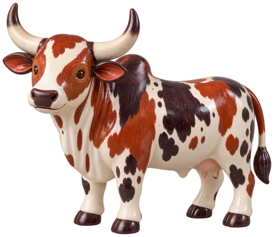 Masaï, figurine en faïence de FermeVallée