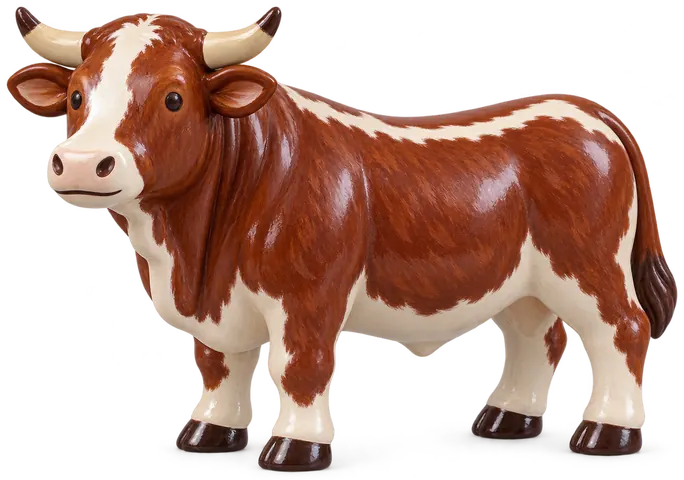 Morvandelle, figurine en faïence de FermeVallée