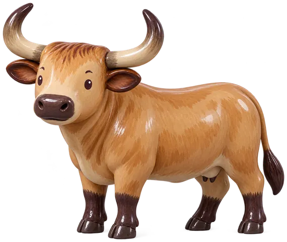 Ndama, figurine en faïence de FermeVallée