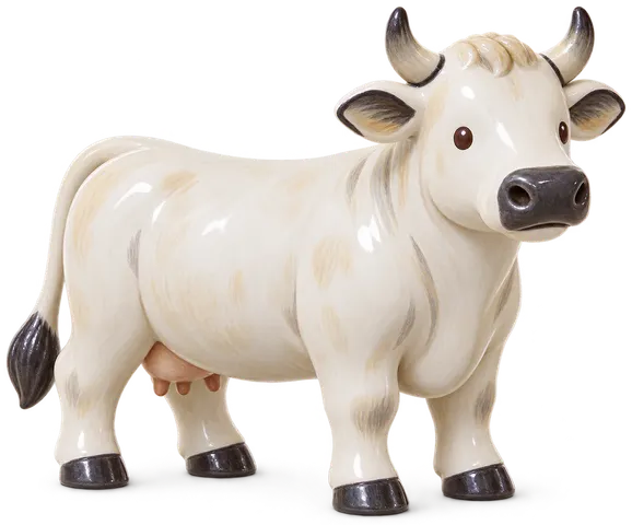 Piémontaise, figurine en faïence de FermeVallée