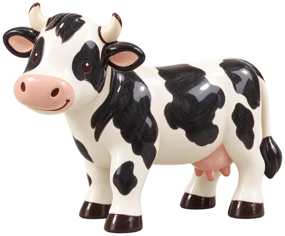 Prim’Holstein, figurine en faïence de FermeVallée