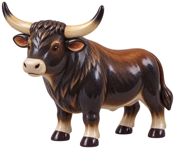 Programme Tauros, figurine en faïence de FermeVallée