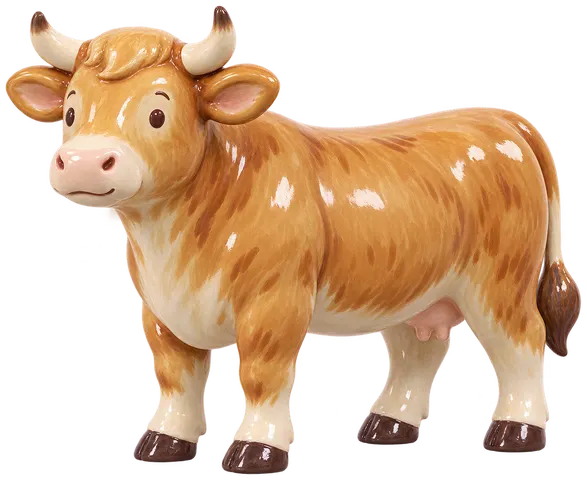 Rameau blond, figurine en faïence de FermeVallée