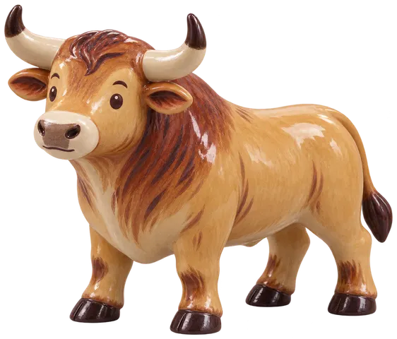 Ramo grande, figurine en faïence de FermeVallée