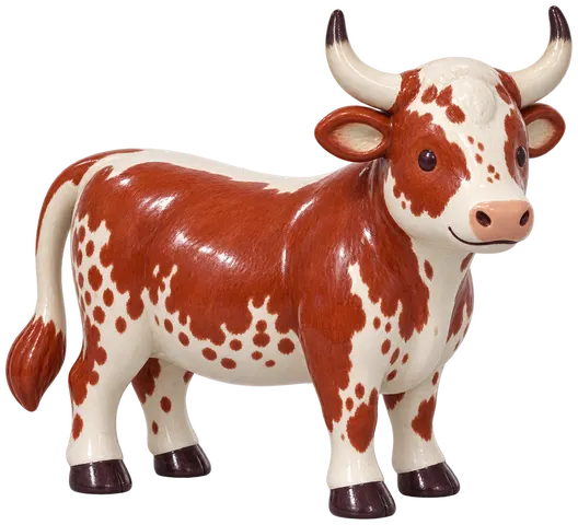 Télémark, figurine en faïence de FermeVallée