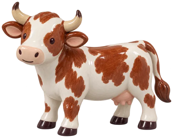 Vache de Floride, figurine en faïence de FermeVallée