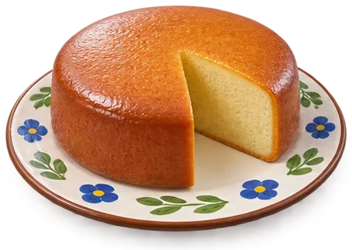 Gâteau au yaourt, figurine de la ferme