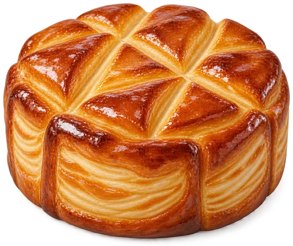 Kouign-amann, figurine en faïence de FermeVallée