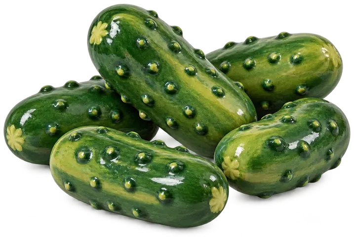 Cornichon, figurine en faïence de FermeVallée