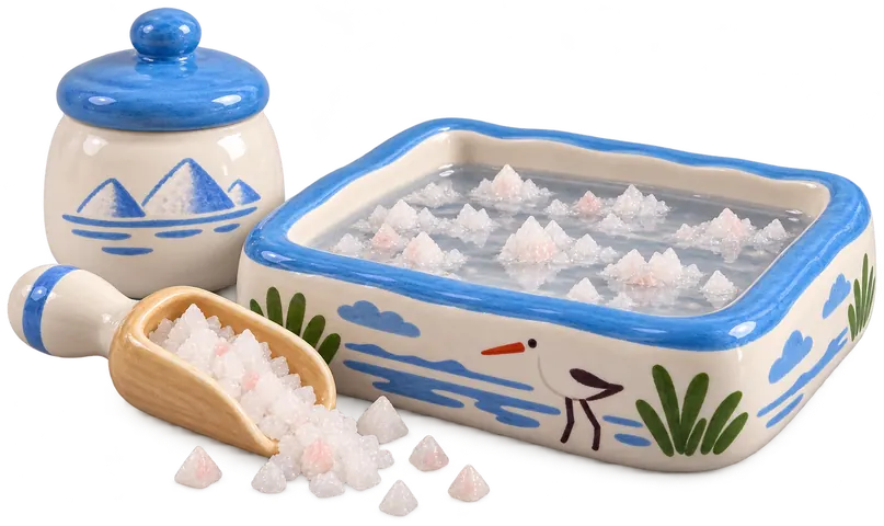 Fleur de sel, figurine en faïence de FermeVallée