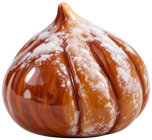 Marron glacé, figurine en faïence de FermeVallée