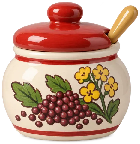 Moutarde de Bourgogne, figurine en faïence de FermeVallée