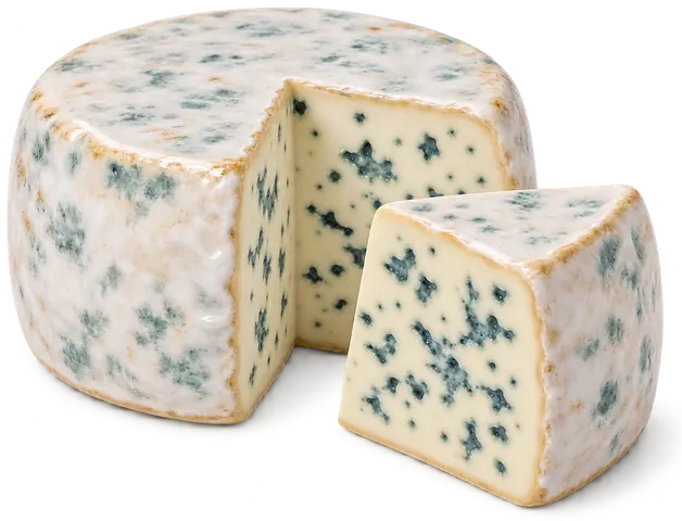 Bleu d’Auvergne, figurine en faïence de FermeVallée