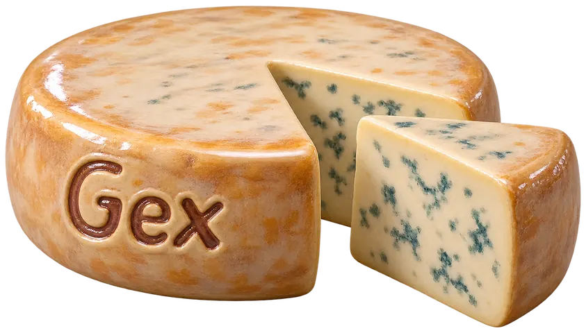 Bleu de Gex, figurine en faïence de FermeVallée