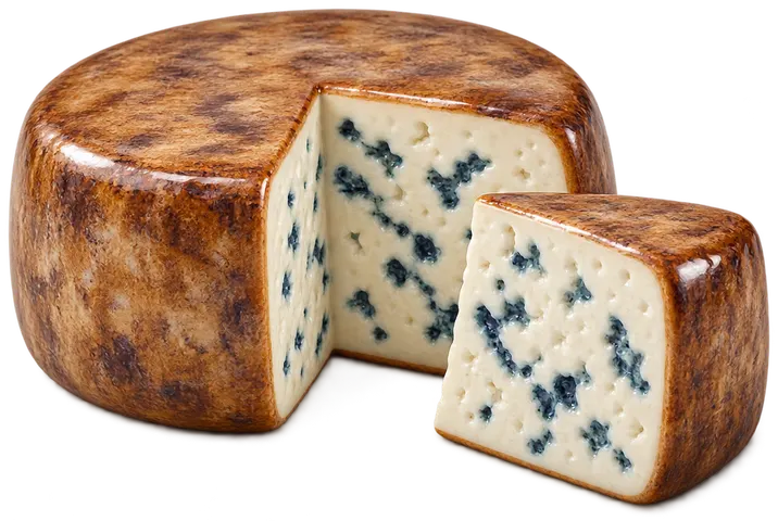Bleu de Termignon, figurine en faïence de FermeVallée