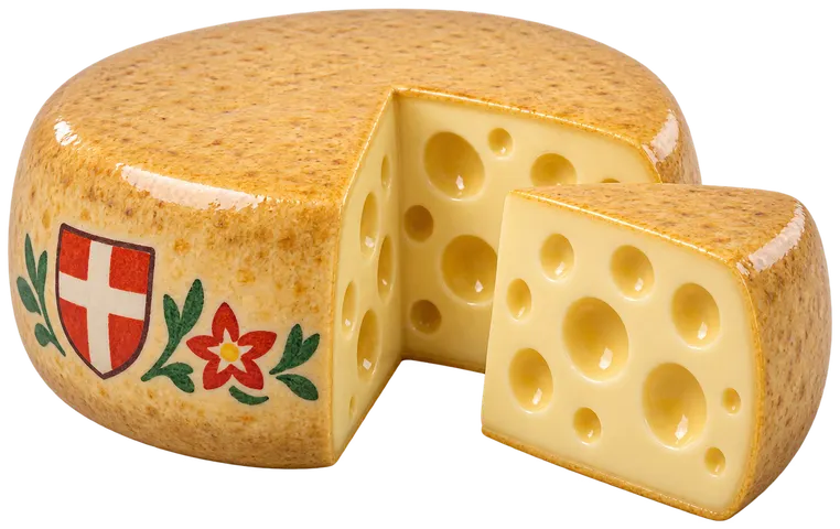 Emmental de Savoie, figurine en faïence de FermeVallée