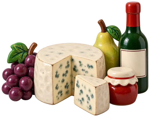 Roquefort, figurine en faïence de FermeVallée