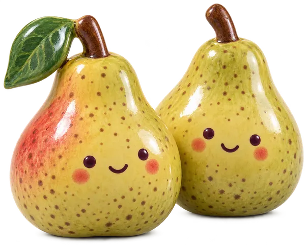 Bergamote Esperen, figurine en faïence de FermeVallée