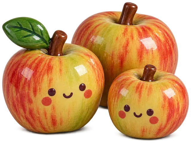 Blenheim Orange, figurine en faïence de FermeVallée