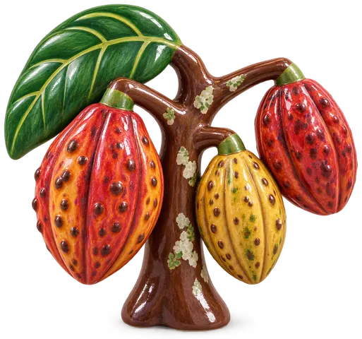 Guiana, figurine en faïence de FermeVallée